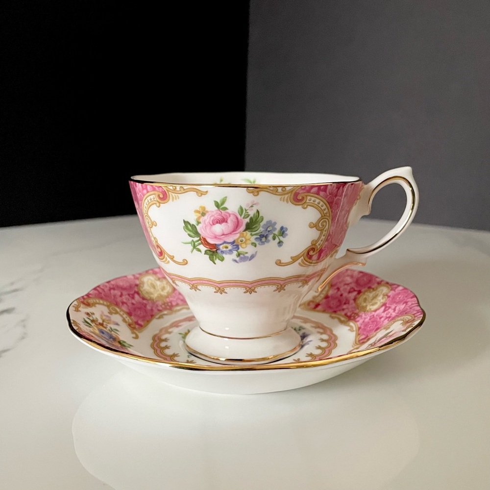 Lady Carlyle Cup & Saucer by Royal Albert